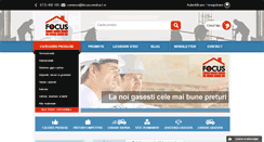 Desktop Screenshot of focusconstruct.ro